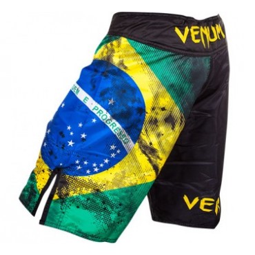 Шорты Venum "Brazilian Flag" Fightshorts - Black